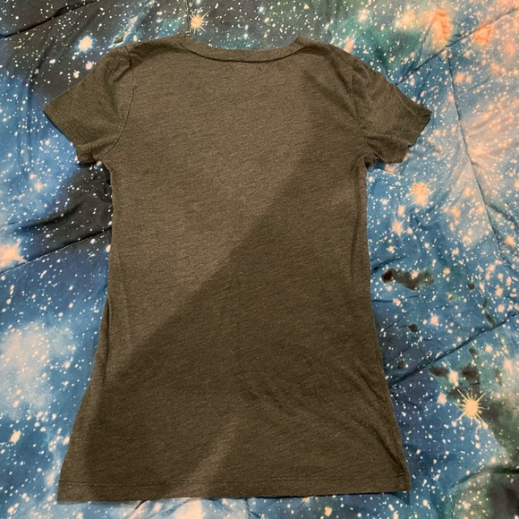 Hollister Forest Green Embroidered Tee Shirt - Picture 2 of 3